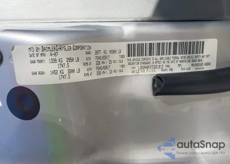 2007 Jeep Grand Cherokee Laredo/Columbia/Freedom из США, поврежденный, VIN 1J8GR48K07C651812